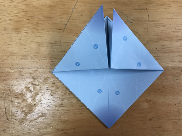 亀 折り紙 簡単 3 歳