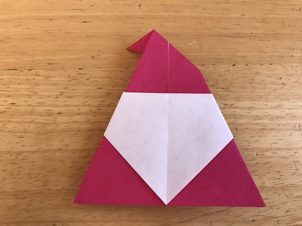 折り紙サンタ