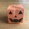 折り紙でハロウィン飾り！立体的な風船かぼちゃの作り方・折り方