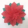 折り紙で簡単！クリスマス飾りに！ポインセチアの折り方・作り方！