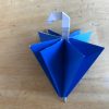 2枚の折り紙で作る！【柄部分のみ】立体的な傘の折り方！