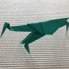 折り紙で作る昆虫！立体的なカマキリの作り方・折り方！
