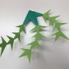 折り紙で簡単！7月七夕飾り！笹の葉の折り方・作り方！