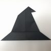 折り紙で簡単！ハロウィン飾りに！魔女帽子の作り方・折り方！