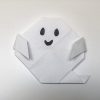 ハロウィン飾りに！折り紙で簡単！おばけの作り方・折り方！